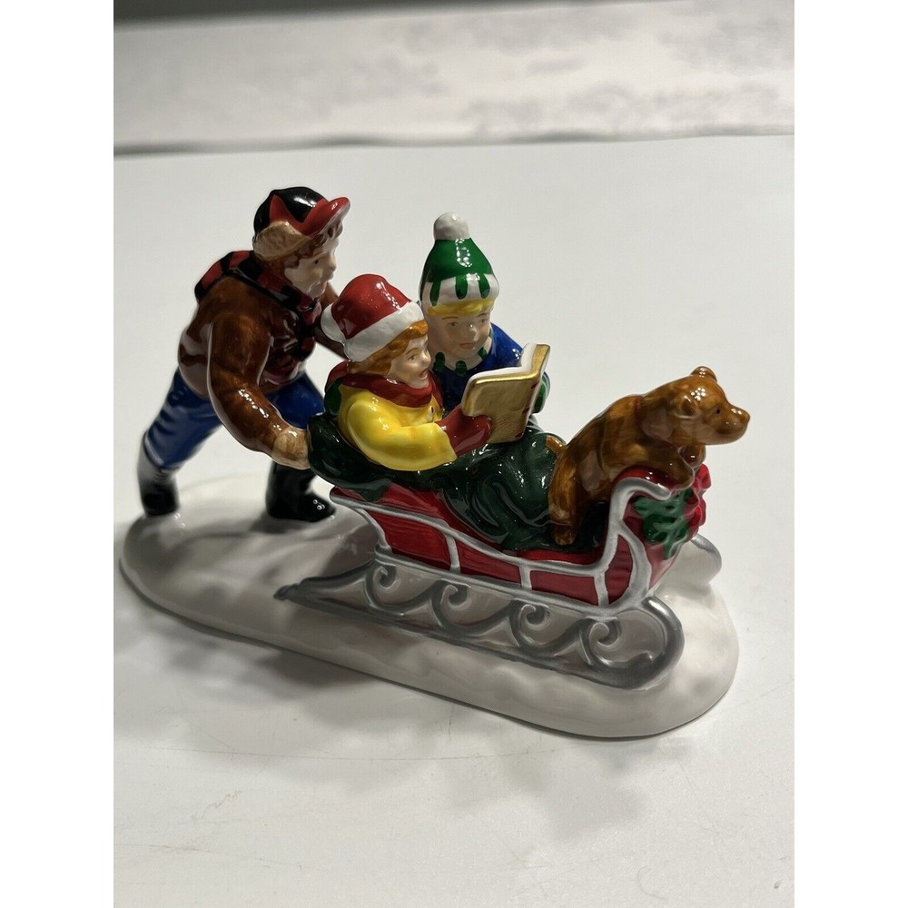 Dept 56 Snow Village Caroling Through The Snow 54896 VTG 1999 Christmas New